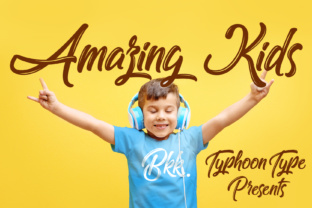 Amazing Kids: A Handwritten Font for Modern Web Design