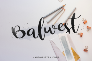 Balwest: A Bouncy Script Font for Modern Branding