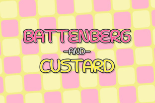 Battenberg and Custard: A Sweet Display Font for Editorial Design