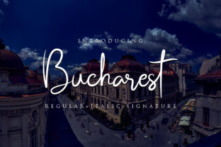 Bucharest: A Modern Script Font for Crafters