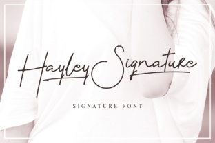 Hayley Font: A Refined Signature Typeface for Branding