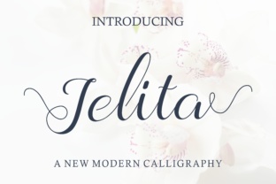 Jelita: The Elegant Script Font for Marketers