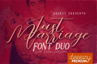 Just Marriage: A Retro Font for Editorial Design