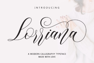 Lorriana: The Elegant Script Font for Makers