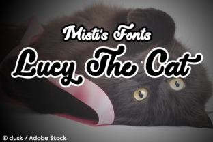 Lucy the Cat: A Script Font for Branding