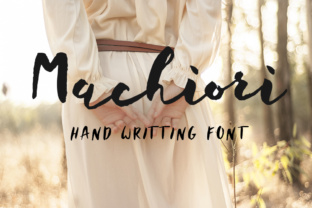 Machiori: A Bold Handwritten Font for Modern Brands