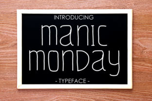 Manic Monday: A Clean Display Font for Small Brands