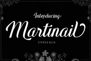 Martinail: A Modern Script Typeface for Elegant Branding