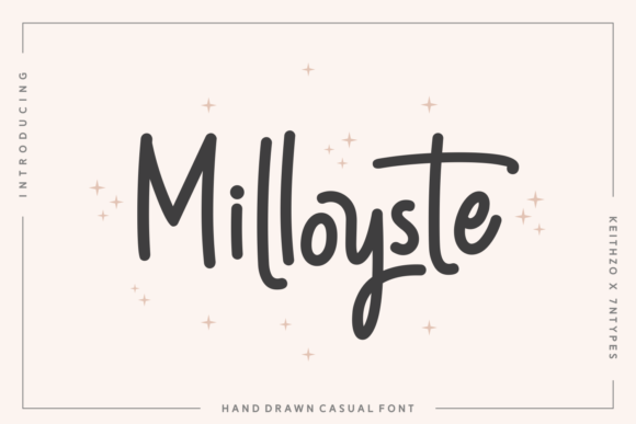Milloyste: The Script Font That Stops the Scroll