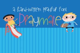 Playmate: A Whimsical Handwritten Font for Brands