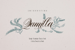 Qamilla: A Script Font for Elegant Web Design
