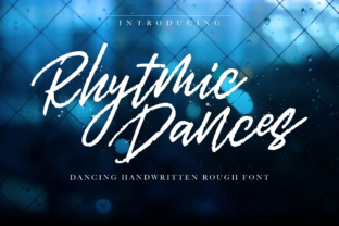 Rhytmic Dances: A Handwritten Font for Bold Marketing