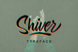 Shiver Font: A Painterly Typeface for Modern Campaigns