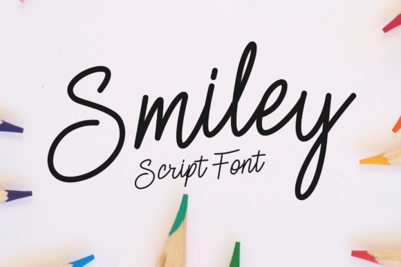 Smiley: A Bouncy Signature Font for Modern Branding