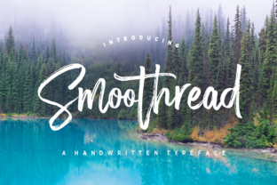 Smoothread: A Handwritten Typeface for Editorial Design