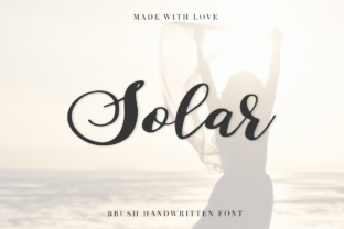 Solar: The Script Font That Elevates Digital Branding