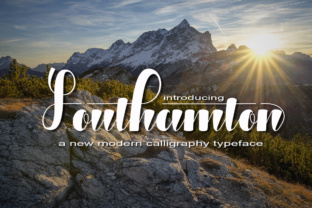 Southamton: A Script Font for Elegant Branding