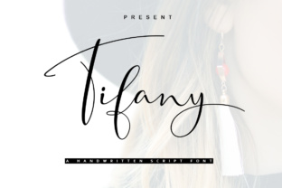 Tifany: The Elegant Script Font for Crafters