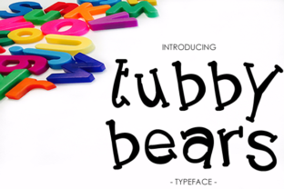 Tubby Bears: A Handwritten Font for Digital Design
