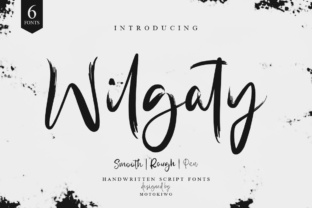 Wilgaty: A Playful Script Font for Web Design