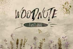 Woodnote: A Charcoal Typeface for Editorial Design