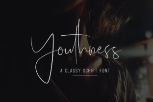 Youthness: A Modern Script Font for Web Design